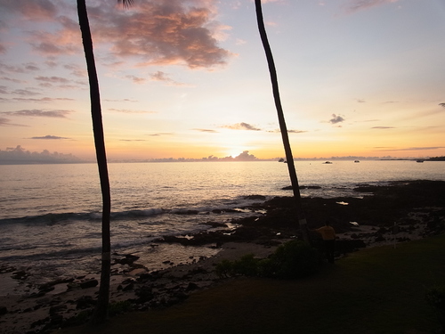カイルア・コナの夕景_d0116009_10481894.jpg
