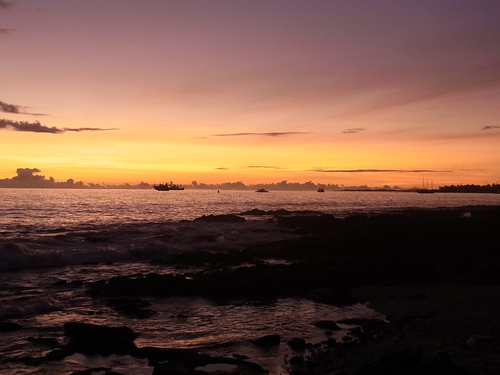 カイルア・コナの夕景_d0116009_1052459.jpg