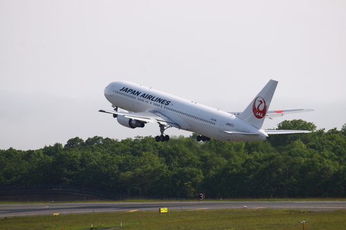 テイクオフ鶴丸JAL B767 7月1日_f0113639_19193817.jpg