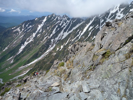 6/23-6/24 前穂高北尾根_e0189446_8582669.jpg
