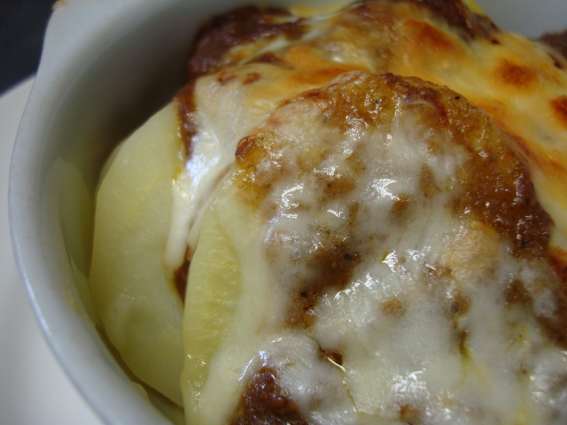 ポテトのカレーチーズ焼き_b0176950_2245672.jpg