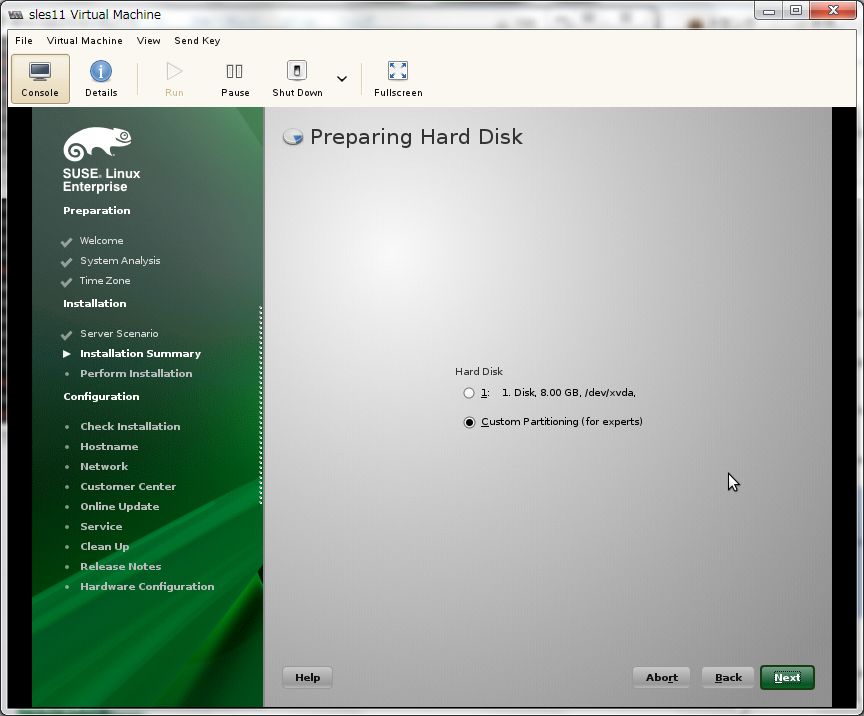 起動できなくなった SUSE Linux をフォーマットせず再インストール_a0056607_18302674.jpg