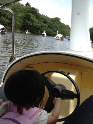 ハクチョウさんに乗って。_e0258469_9191450.jpg