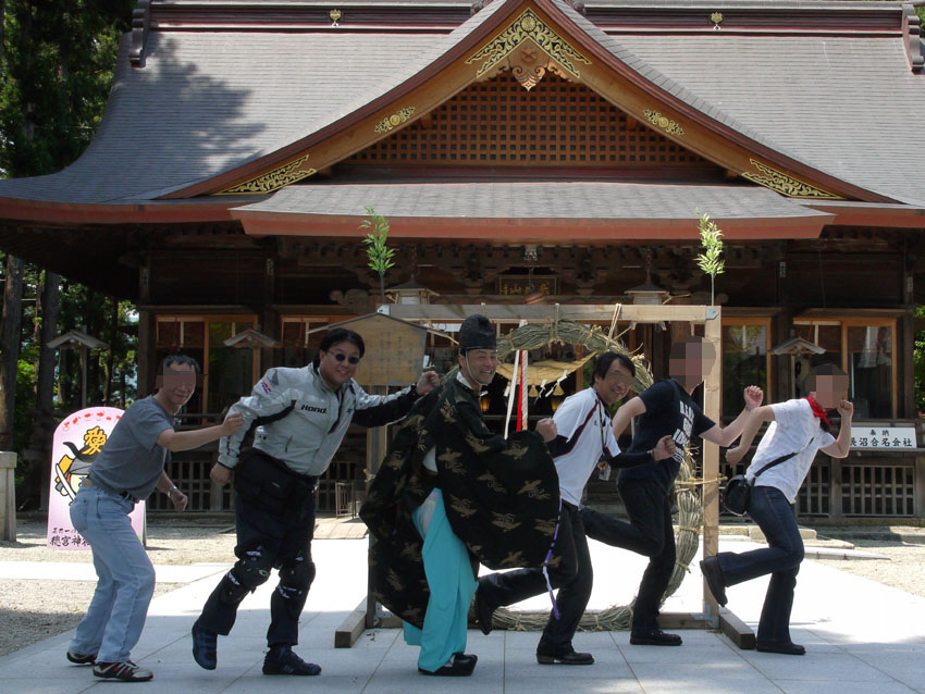 じんじゃ バイク乗りの仲間達「總宮神社編」 : 風とバイクと俺と。