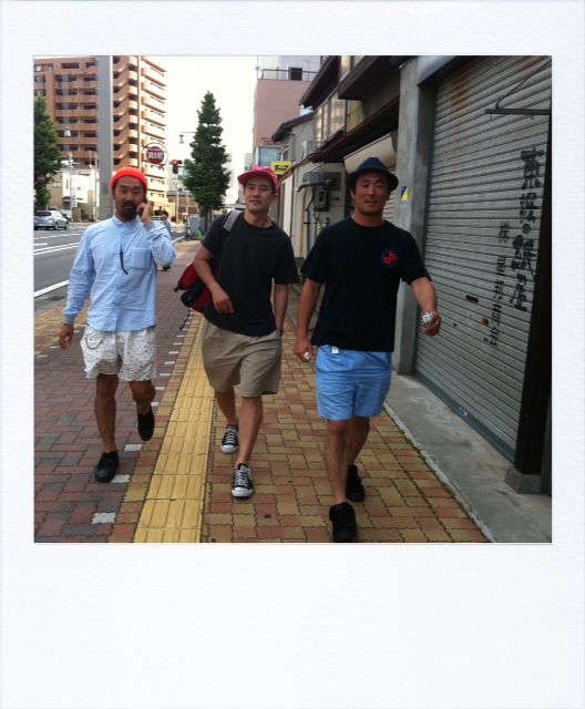 にーがた到着、静岡クルーと合体〜、そして乾杯〜 :D_f0170995_18434342.jpg