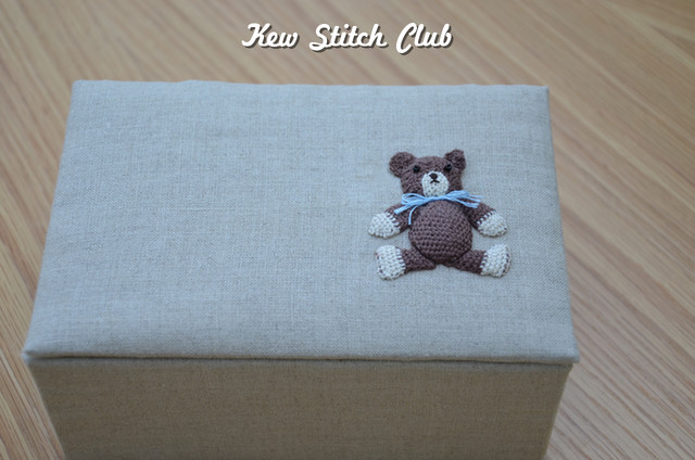 Sugarリアルくまちゃんチェック×①♡簡易的シーリングスタンプ収納