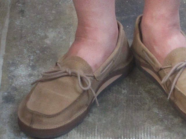 RAINBOW SANDALS ・・・ MOCCA SHOE♪ 夏に合う革靴♪♪_d0152280_9392119.jpg