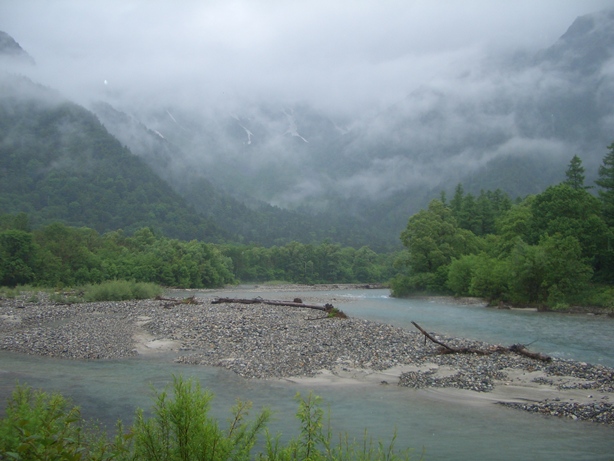 雨の上高地　＾＾_d0027986_852663.jpg