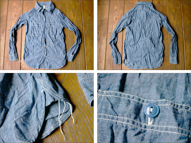 orslow [オアスロウ] chambray shirts [シャンブレーシャツ] Lady\'s_f0051306_221631.jpg