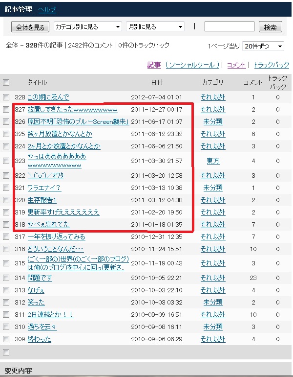 「2011年の記事数が12個下回らないように･･･」_f0128109_1341678.jpg