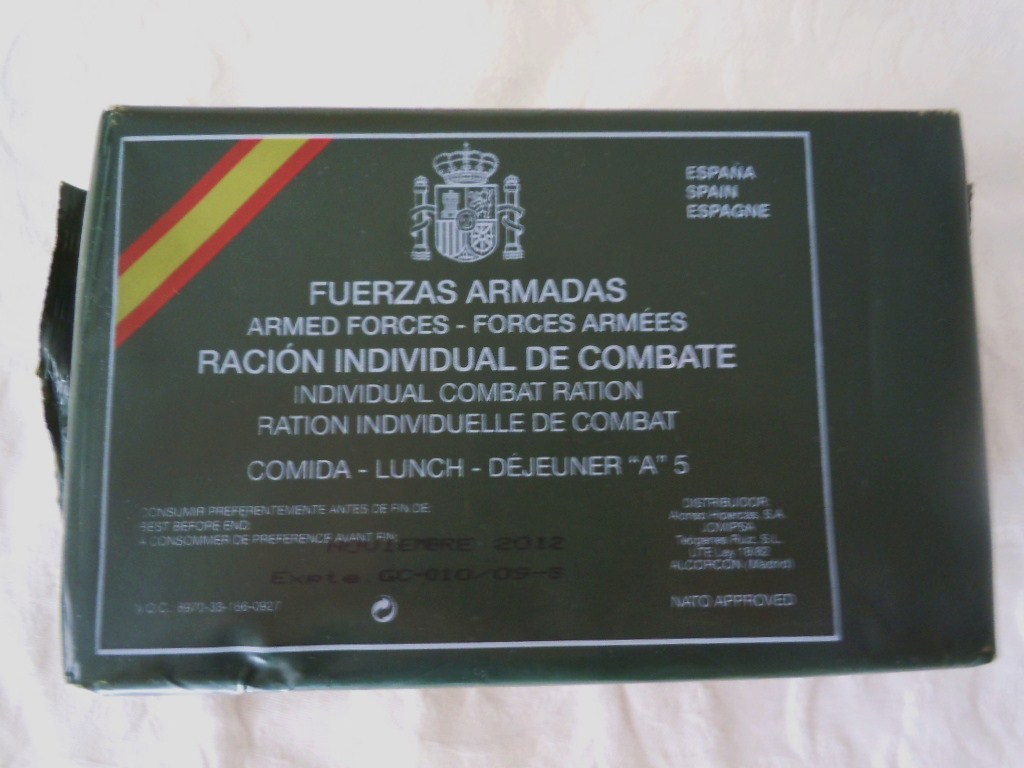 スペイン軍隊の食事_c0213220_1552681.jpg