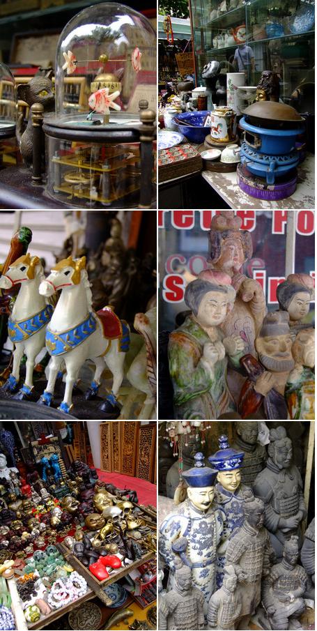 「上海　骨董品を見て回る　東台路古玩市場」 _a0000029_0224267.jpg