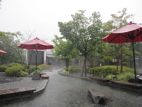 雨の中の大江戸温泉 Wakabun S Diary