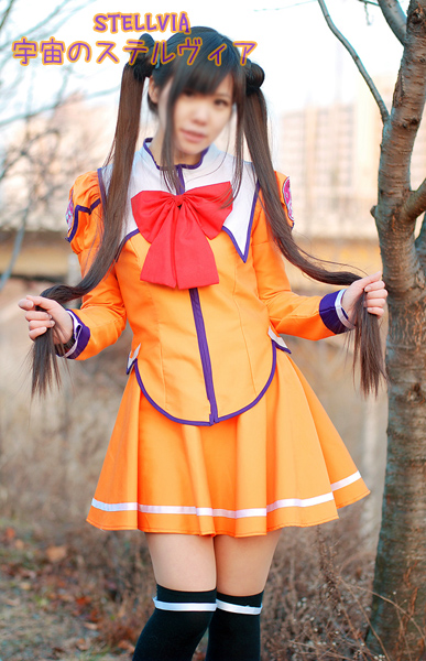 宇宙のステルヴィア 片瀬志麻 藤沢やよい 予科生制服 コスプレ衣装