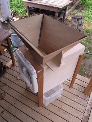 自作唐箕 T 2号 Ainame60 たまたま日記