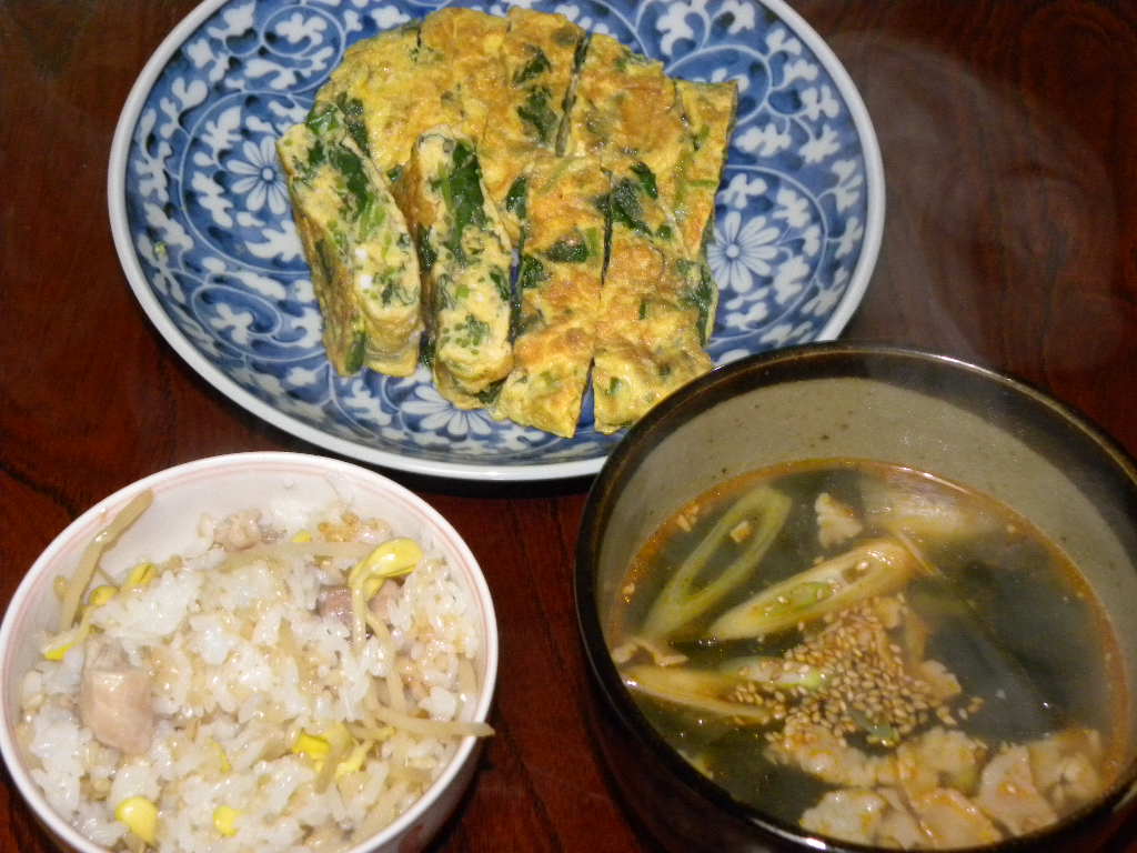豆もやしご飯定食_c0162773_20262410.jpg