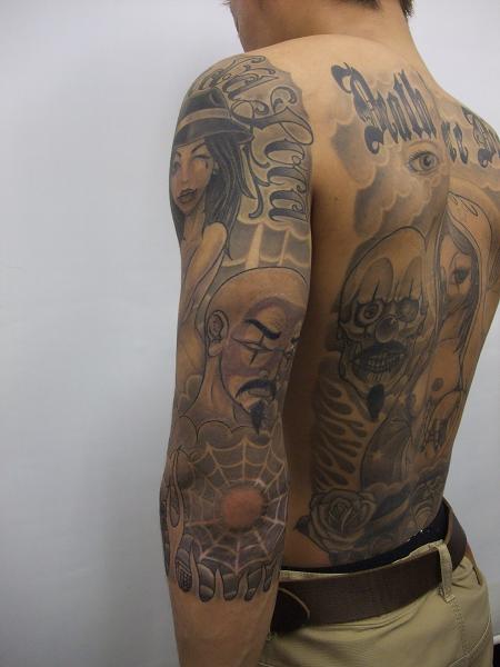 兵庫県 神戸 Tattoo タトゥー 刺青 Monster Skin 兵庫県 神戸 Tattoo タトゥー 刺青 Monster Skin