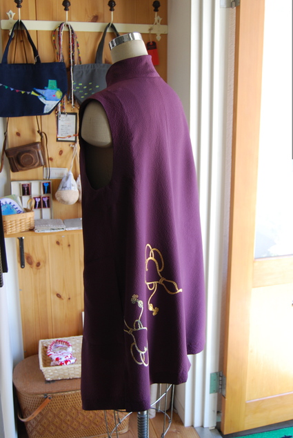 着物リメイク・ロングベスト_d0127925_12485699.jpg