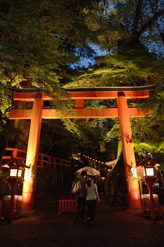 七夕笹飾りライトアップ＠貴船神社　其の一_f0032011_19165213.jpg