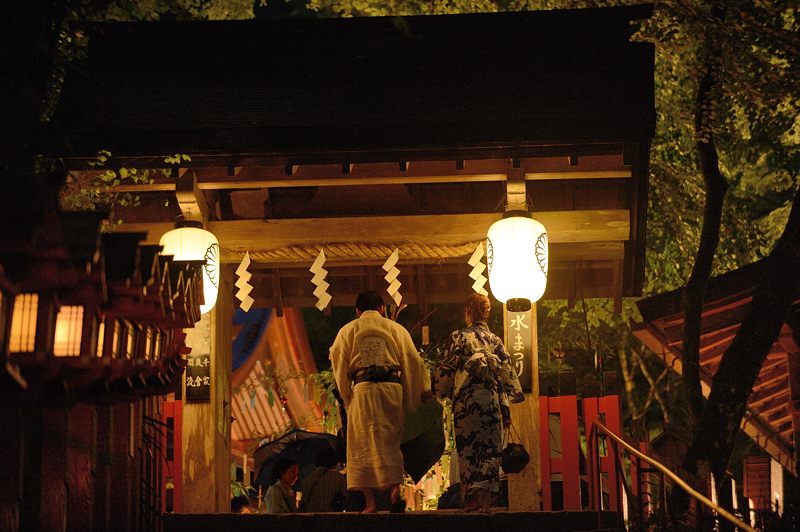 七夕笹飾りライトアップ＠貴船神社　其の一_f0032011_1917155.jpg