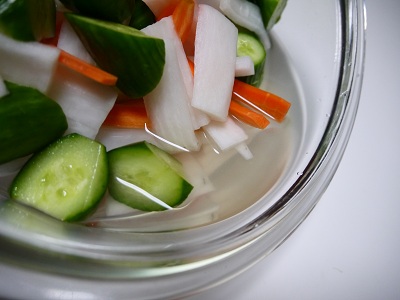広東泡菜 ~野菜の酢漬け~_c0235725_0304995.jpg