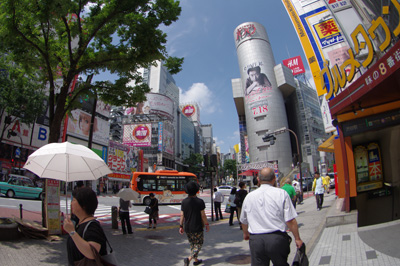 7月10日（火）今日の渋谷109前交差点_b0056983_17241635.jpg