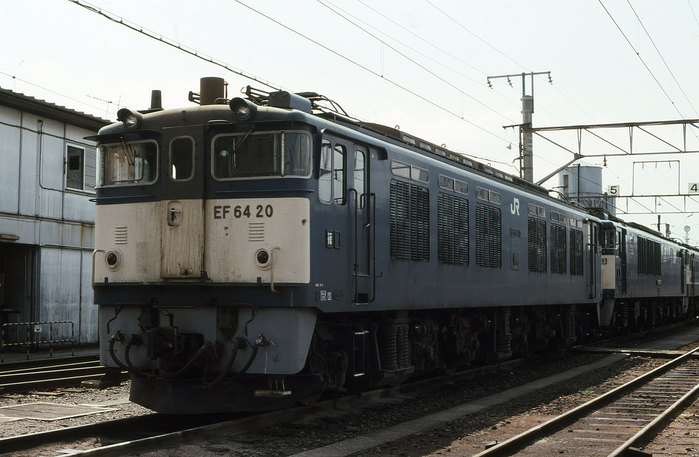 八王子機関区 EF64 1990年頃 その1 : 我が心の国鉄時代 八王子機関区 EF64 1990年頃 その1 : 我が心の国鉄時代