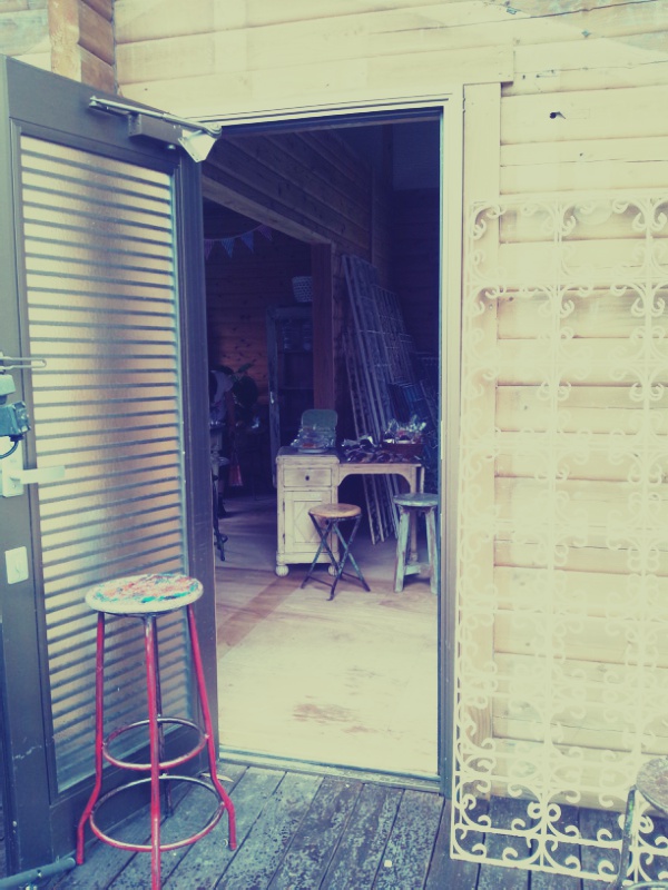 古材チーク家具展とbag collection_c0246783_2273182.jpg