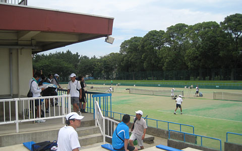 千葉県テニス選手権、ベテランの部が始まりました_a0151444_17361973.jpg