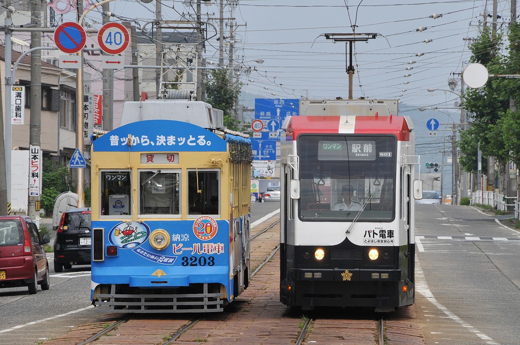 豊橋鉄道東田本線３２０３＆８０１_b0243248_19463529.jpg