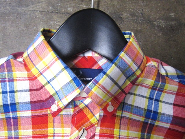 FRED PERRY ･･･ CHECK S/S SHIRTS！★！_d0152280_6474350.jpg