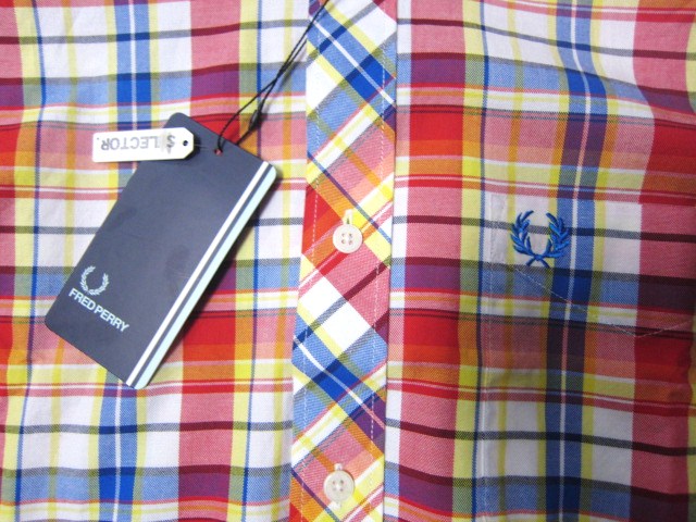 FRED PERRY ・・・ CHECK S/S SHIRTS!★!_d0152280_6475555.jpg