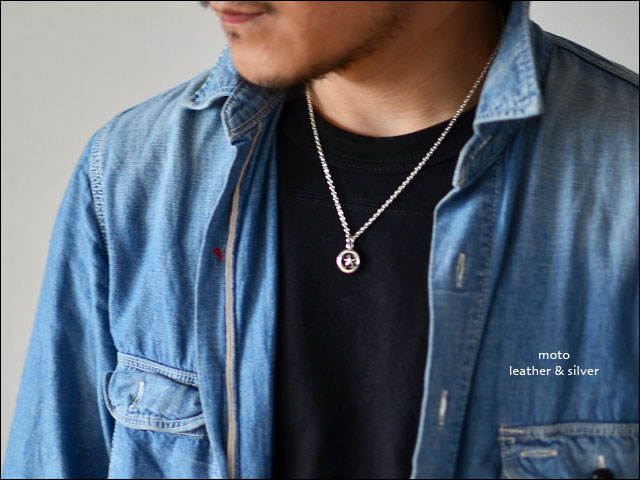 moto leather＆silver[モトレザー]Silver Necklace Star [シルバーネックレス] [N20L]MEN\'S/LADY\'S _f0051306_19431411.jpg