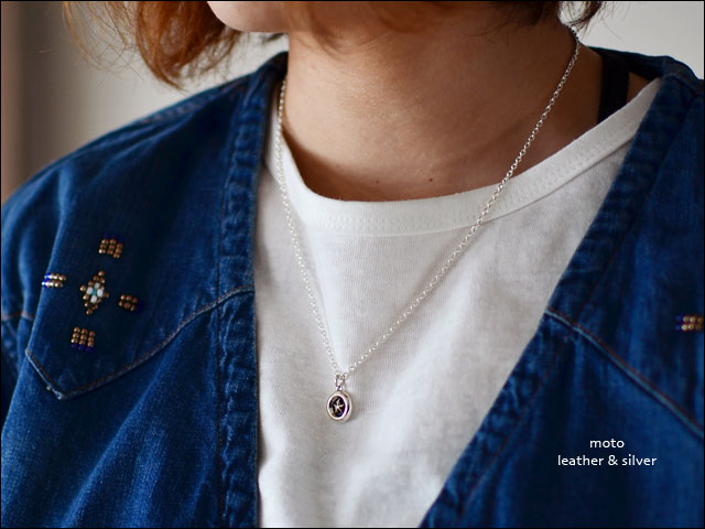 moto leather＆silver[モトレザー]Silver Necklace Star