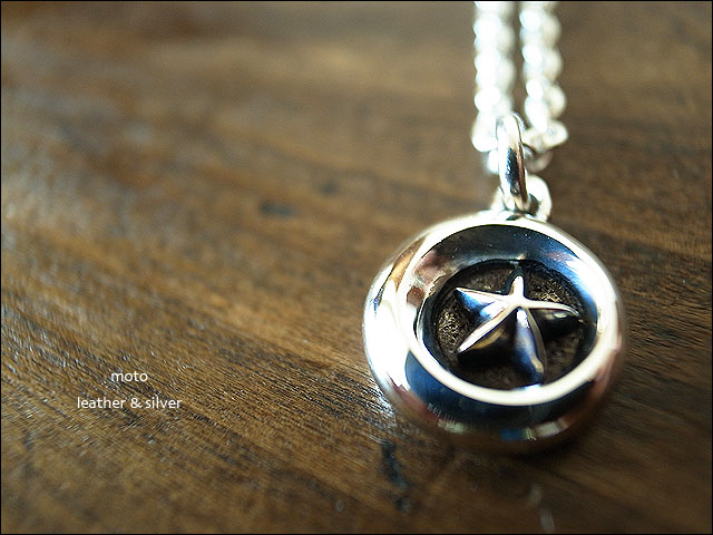しんじ　　MOTO ネックレス しんじ MOTO ネックレス leather&silver MOTO シルバー ネックレス