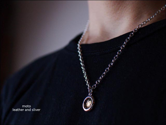 moto leather＆silver[モトレザー] SILVER NECKLESS 太陽