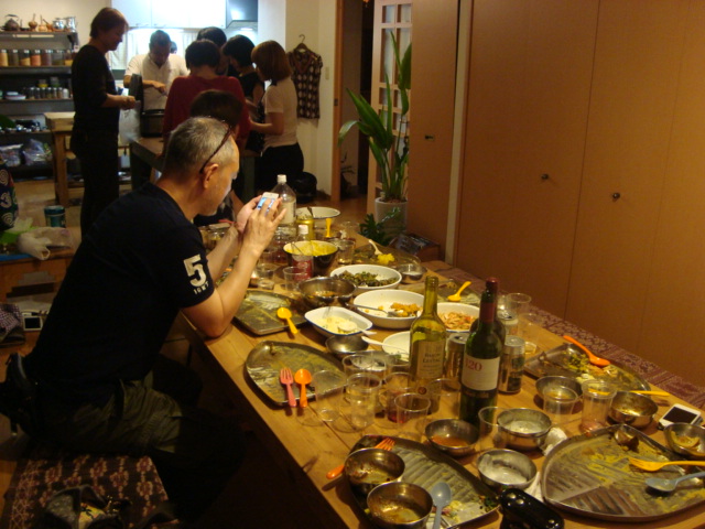 「スパイスの伝道師」渡辺怜さんプライベートディナー_f0232060_3345046.jpg