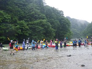 那須板室ダム湖カヌー体験_d0043161_6332863.jpg