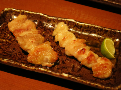 大人な隠れ家空間で焼鳥を / 炭火道場 別邸 恵比寿_c0249236_243526.jpg