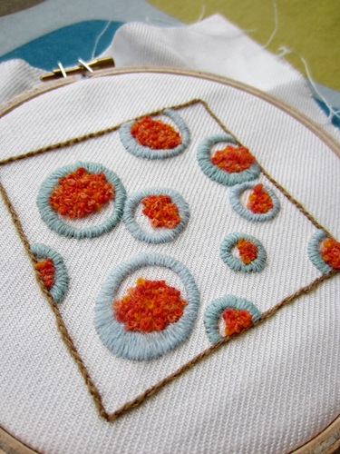 クルーエル刺繍／Crewel Embroidery_a0100152_22264895.jpg