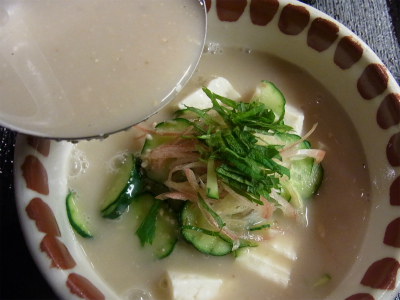 ウナギに冷汁!_f0157910_13565764.jpg
