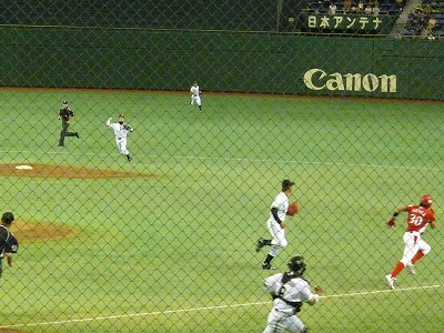 JR北海道対トヨタ自動車 7月15日 第83回都市対抗野球_b0166128_19182735.jpg