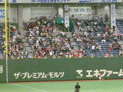 JR北海道対トヨタ自動車　７月１５日　第８３回都市対抗野球_b0166128_19215100.jpg