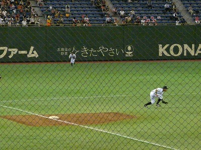 JR北海道対トヨタ自動車　７月１５日　第８３回都市対抗野球_b0166128_19312574.jpg