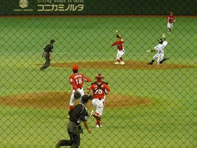 JR北海道対トヨタ自動車　７月１５日　第８３回都市対抗野球_b0166128_19554344.jpg