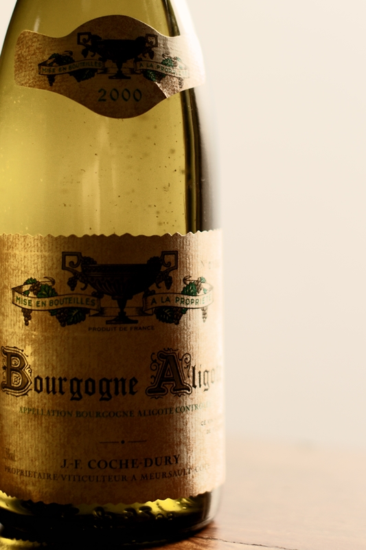 Bourgogne Aligote [2000]  J.F.COCHE-DURY_b0260378_123629.jpg