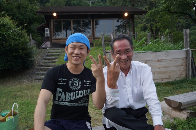 素敵なバーベキュー・・・・ログハウス峯寺遊山荘にて、素晴らしい峯寺、峯寺遊山荘は素敵（１／２）_d0181492_17483147.jpg