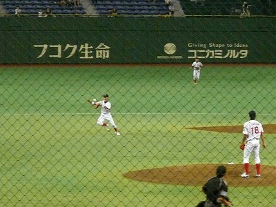 明治安田生命対伯和ビクトリーズ 7月15日 第83回都市対抗野球_b0166128_10452152.jpg