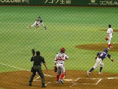 明治安田生命対伯和ビクトリーズ 7月15日 第83回都市対抗野球_b0166128_1046119.jpg