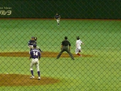 明治安田生命対伯和ビクトリーズ 7月15日 第83回都市対抗野球_b0166128_11374529.jpg